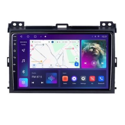 Navigatie Toyota Prado 2007- B-456 Android Ecran QLED octa core 4+64 carplay android auto KIT-456+EDT-E309V3 v1