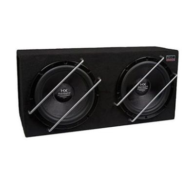 Subwoofer pasiv cu incinta, Audio System, 1000(2x500) W RMS, 1200(2x600) W MAX, difuzoare 2 x 12", high end