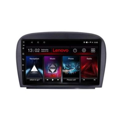 Navigatie Mercedes SL W230 2004-2011 Lenovo Kit-W230 8 core QLED 2K 4+64 360 Android Waze USB Navigatie Internet Youtube Radio