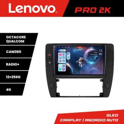 Navigatie Passat B5 1997-2004 Android radio gps internet 8 core QLED 2K 12+256 360 Lenovo