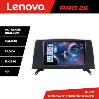 Navigatie BMW X5 X6 2009-2014 CIC 8 core QLED 2K 12+256 360 Android Waze USB Navigatie Internet Youtube Radio Lenovo