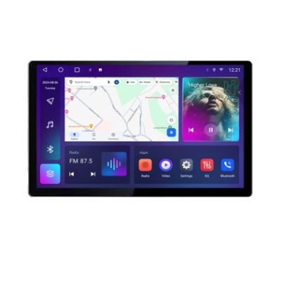 Navigatie dedicata Toyota RAV4 2018 Edonav ecran 13" 2K 4+32 Android Waze USB Navigatie 4G 360 Toslink Youtube Radio KIT-RAV4 V1