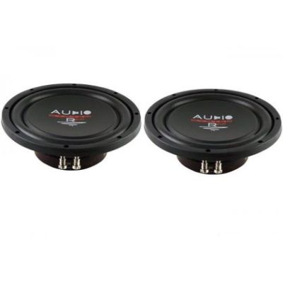 Subwoofer pasiv cu incinta, Audio-System, SUBFRAME, 300 w rms, 400 w max, 2 x 10", roata de rezerva