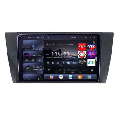 Navigatie BMW Seria 3 E90 2006-2011 Edotec Kit-095 8 core QLED 2K 16+512GB 360 Android Waze USB Navigatie Internet Youtube Radio