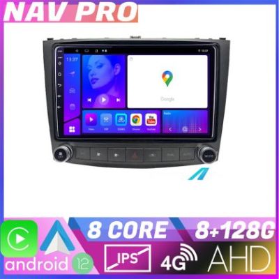 Navigatie Lexus IS 2005 2011 KIT IS EDOTEC-LITE Android Ecran 720P Octa Core 8 128 Carplay