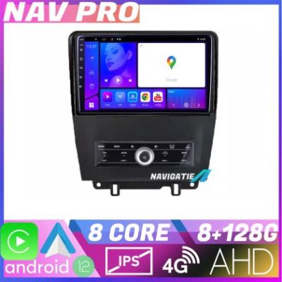 Navigatie Ford Mustang intre anii 2009 2014 EDOTEC-LITE Android Ecran 720P Octa Core 8 128 Carplay