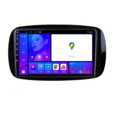 Navigatie Smart For Two 2015 KIT Smart15 EDOTEC-LITE Android Ecran 720P Octa Core 4 64 Carplay