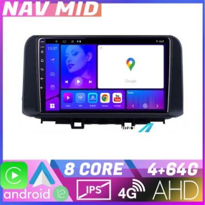Navigatie Hyundai Kona KIT 1058 EDOTEC-LITE Android Ecran 720P Octa Core 4 64 Carplay