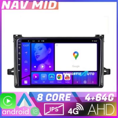 Navigatie Toyota Urbancruiser 2009-2014 Octa Core EDOTEC-LITE Android Ecran 720P Octa Core 4+64 Carplay  Android auto