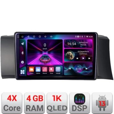 Navigatie Subaru BRZ 2012-2021 Toyota GT 86 2012-2021 Android radio gps internet 4+64 InCell Display 1K KIT-BRZ+EDT-E209-RK