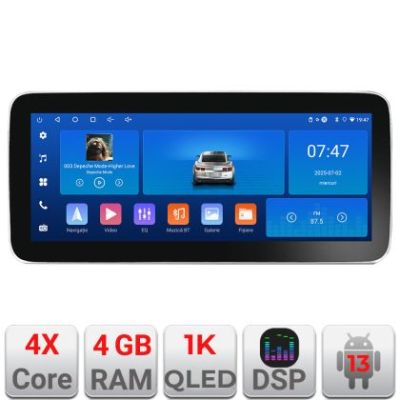 Navigatie Alfa Romeo 159 2005-2011 dedicata Android radio gps internet 4+64 ecran 12.3 inch InCell display Qled 1K Rockchip Kit-+EDT-E212-RK