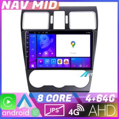 Navigatie Subaru Forester XV Octa Core EDOTEC-LITE Android Ecran 720P Octa Core 4+64 Carplay  Android auto