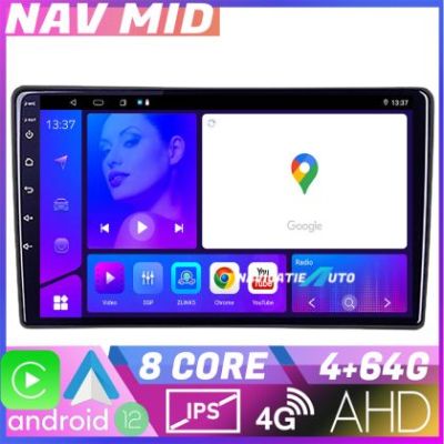 Navigatie Renault Trafic 2008-2012 Octa Core EDOTEC-LITE Android Ecran 720P Octa Core 4+64 Carplay  Android auto