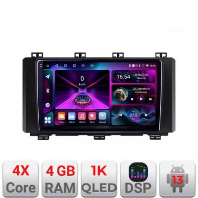 Navigatie Toyota Auris 2013-2018 Quad Core 4+64 InCell Display 1K Android Waze USB Navigatie Internet Youtube Radio