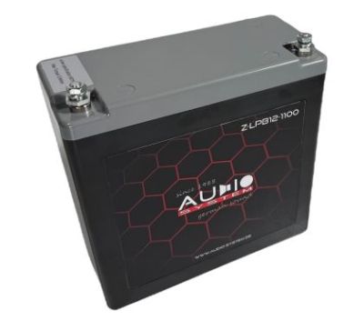 Baterie LiFePo Audio System Z-LPB12-1100, 11 Ah, 800 Amperi max, IP65, BMS