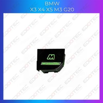 Lumini Ambientale BMW X3 X4 X5 M3 G20 logo M pentru consola centrală control telefon sau sistem original