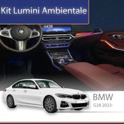 Lumini Ambientale BMW X3 X4 X5 M3 G20 logo M pentru consola centrală control telefon sau sistem original