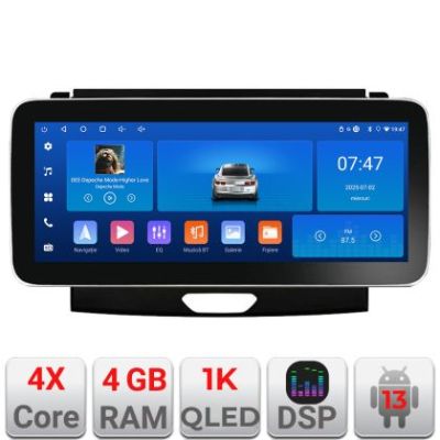 Navigatie Ford Ranger 2015-2019 Edotec 4+64 12.3 inch Incell 1K android Wifi 5Ghz gps internet