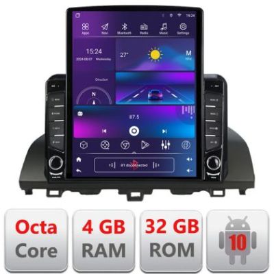 Navigatie Honda Accord 2019-2022 dedicata Ouad core 4+32 ecran vertical 9.7" DSP 360 FHD AHD Android radio gps internet  Kit-+EDT-E709+KIT-10-9