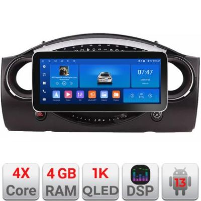 Navigatie Mini intre anii 2004-2006 Edotec 4+64 12.3 inch Incell 1K android Wifi 5Ghz gps internet