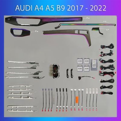 Lumini ambientale Audi A4 A5 2017-2022 set complet control telefon sau sistem original