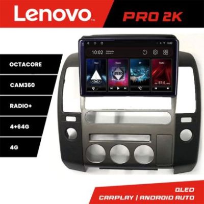 Navigatie dedicata Nissan Patfinder si Navara masini cu navigatie de fabrica Lenovo Qled 2K Octa Core 4+64 360 DSP carplay android-auto gps PRO-2K-9-4+64