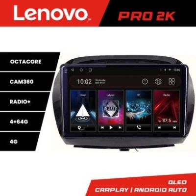 Navigatie dedicata Honda FR-V 2004-2009 Lenovo Qled 2K Octa Core 4+64 360 DSP carplay android-auto gps PRO-2K-9-4+64