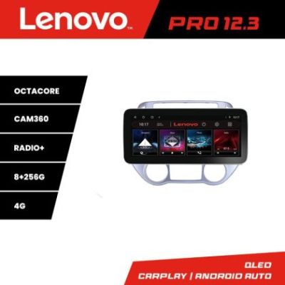 Navigatie Hyundai I20 2011-2014 manual si automat Lenovo PRO 8+256 12.3 inch qled android 4G DSP gps internet  Kit-i20-2012