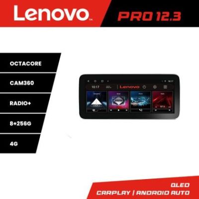 Navigatie Eclipse Cross 2019- K-eclipse Lenovo PRO 8+256 12.3 inch qled android 4G DSP gps internet a