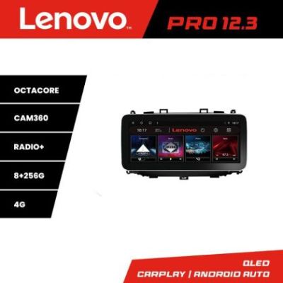 Navigatie Kia Carens 2013-2018 K-2023 Lenovo PRO 8+256 12.3 inch qled android 4G DSP gps internet