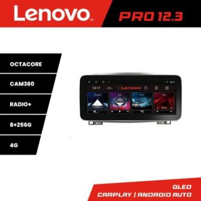 Navigatie Toyota Land Cruiser L100 2002-2008 K-l100 Lenovo PRO 8+256 12.3 inch qled android 4G DSP gps internet  v1