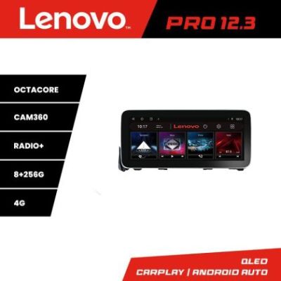 Navigatie Mazda 6 2018-  Lenovo PRO 8+256 12.3 inch qled android 4G DSP gps internet  Co