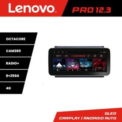 Navigatie Fiat Stilo K-STILO Lenovo PRO 8+256 12.3 inch qled android 4G DSP gps internet  8Core