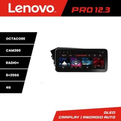 Navigatie Hyundai Elantra 2021- K-elantra2021 Lenovo PRO 8+256 12.3 inch qled android 4G DSP gps internet