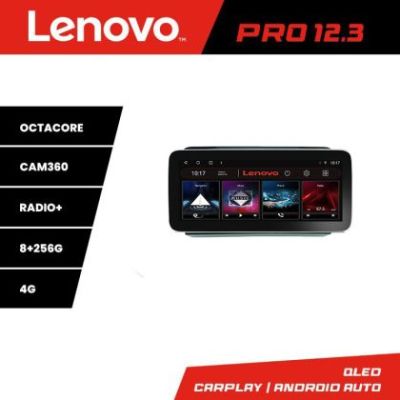 Navigatie VW PQB K-vw Lenovo PRO 8+256 12.3 inch qled android 4G DSP gps internet  8Core