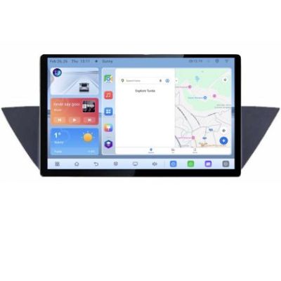 Navigatie dedicata BMW X1 E84 N-219 Edonav ecran 13" 1K 4+64 Android Waze USB Navigatie 4G 360 Toslink Youtube Radio KIT-219 si E