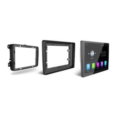 Navigatie VW PQB H-vw ecran tip TESLA 9.7" cu Android Radio Bluetooth Internet GPS WIFI 4+32GB DSP 4G Octa Core v1