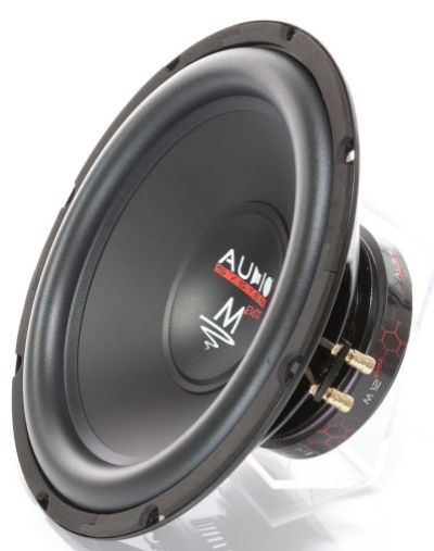 Subwoofer fara incinta Audio System M 12 EVO2-D4, 250 watts, 2x4ohm, 300mm, 12"