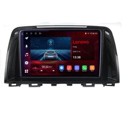 Navigatie Mazda 6 gen 3 2012-, Lenovo Ultra Original, Qualcomm 8-Core, 4G, Camera 360, CarPlay Wireless, 4+64GB, 9"