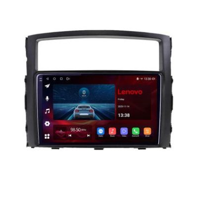 Navigatie Mitsubishi Pajero gen 4 V80 2006-2021, Lenovo Ultra Original, Qualcomm 8-Core, 4G, Camera 360, CarPlay Wireless, 4+64GB, 9"