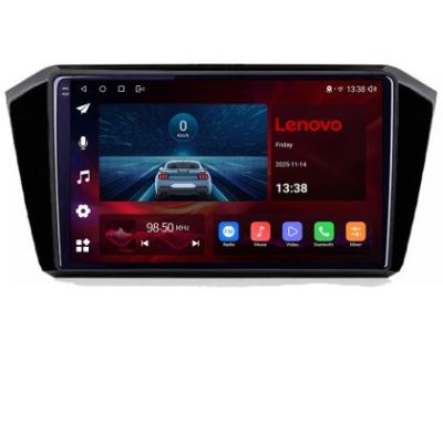 Navigatie Volkswagen Passat B8 2016-2019, Lenovo Ultra Original, Qualcomm 8-Core, 4G, Camera 360, CarPlay Wireless, 4+64GB, 10.1"