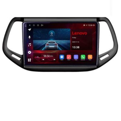 Navigatie Jeep Compas gen 2 2016-2020, Lenovo Ultra Original, Qualcomm 8-Core, 4G, Camera 360, CarPlay Wireless, 4+64GB, 10.1"