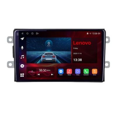 Navigatie Dacia Spring 2021-, Lenovo Ultra Original, Qualcomm 8-Core, 4G, Camera 360, CarPlay Wireless, 4+64GB, 9"