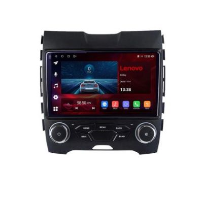 Navigatie Ford Edge gen 2 2015-2021, Lenovo Ultra Original, Qualcomm 8-Core, 4G, Camera 360, CarPlay Wireless, 4+64GB, 9"