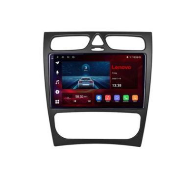 Navigatie Mercedes Benz CLK C209 2002-2008, Lenovo Ultra Original, Qualcomm 8-Core, 4G, Camera 360, CarPlay Wireless, 4+64GB, 9"