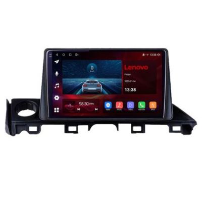Navigatie Mazda 6 gen 3 2012-, Lenovo Ultra Original, Qualcomm 8-Core, 4G, Camera 360, CarPlay Wireless, 4+64GB, 9"