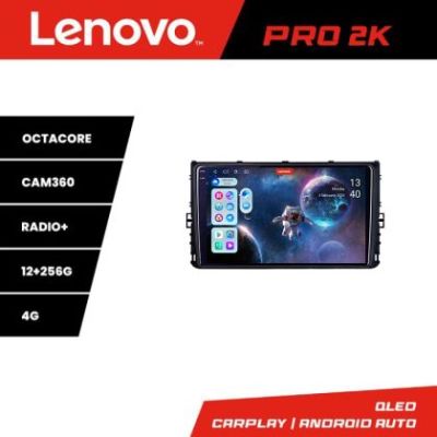 Navigatie grupul VW Lenovo Kit-933 8 core QLED 2K 12+256 360 Android Waze USB Navigatie Internet Youtube Radio