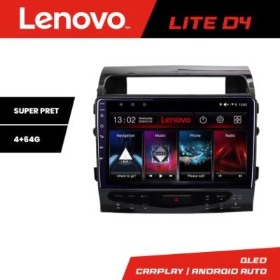 Navigatie Toyota Landcruiser J150 2010-2018 Lenovo 4+64 GB Android Waze USB Navigatie Internet Youtube Radio