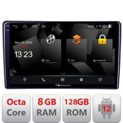 Navigatie Toyota Android radio gps internet 8+128 carplay android auto v1