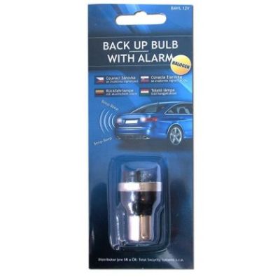 Bec cu halogen de rezervă cu alarmă, 12V - Sistem de avertizare sonoră BAWL 12V